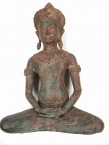 bouddha en bronze de Kmer de cambodge