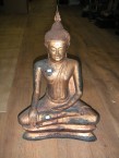 bouddha en bronze d'oré de Thailande