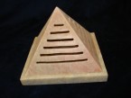 brûleur de cone pyramide avec lignes