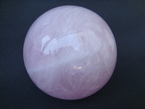 boule en quartz roze
