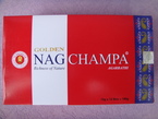 golden nag champa, agarbathi