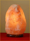 lampe en pierre de sel
